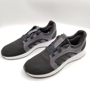 Adidas Edge Lux Shoes Women 9.5 Core Black Iron Metallic Running Sneakers GZ1717